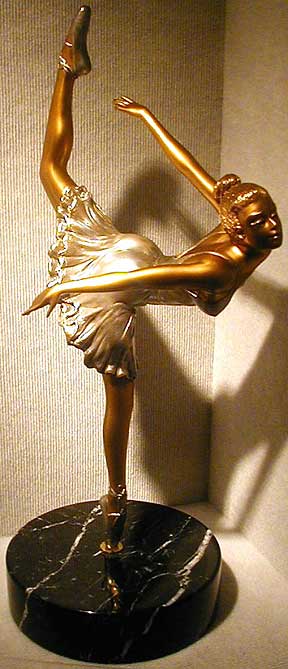 Painting by Angelo Basso: Dance Step II