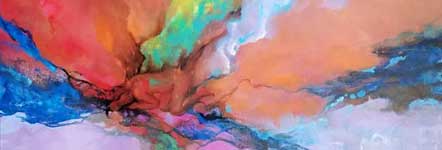 Closeup of Nisla's Painting: Cocoon