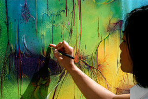 Photo of Artist Pamela Sukhum