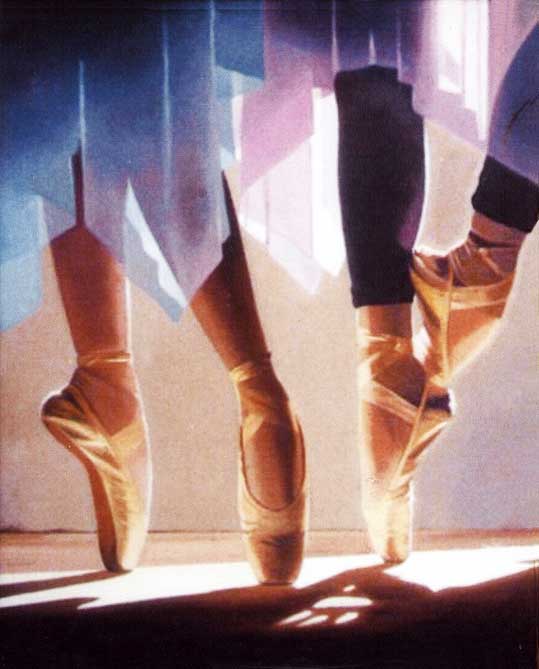 Painting by Wardlow: Keep on Your Toes