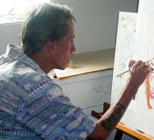 Photo of Artist Steven Wardlow